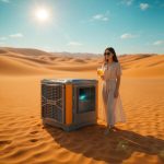 کولر آبی سلولزی پشت بامی 8000 CFM - Image 2