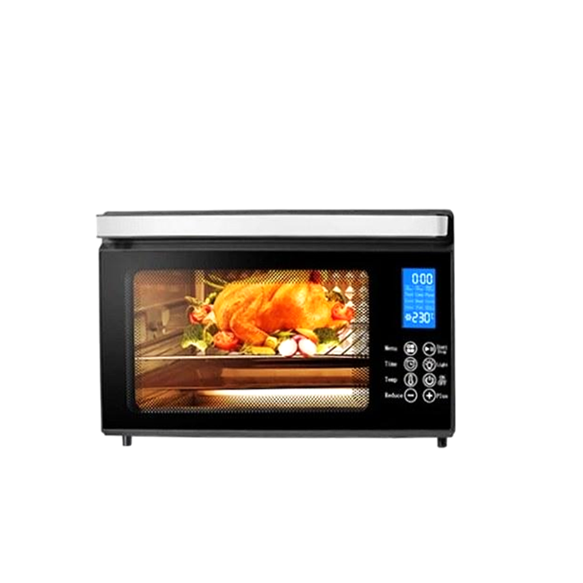 خرید آون توستر 35 لیتری ترام هاوس EO-85351 دارای جوجه گردان و لامپ داخلی از lavazemkhanegibadri.ir